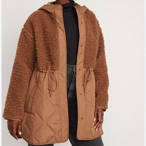 Old Navy Brown Teddy Jacket